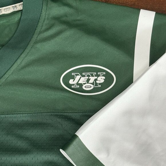 Pro Line New York Jets Blank Jersey Men Size Big & Tall XL-T Hunter Green - Picture 3 of 14